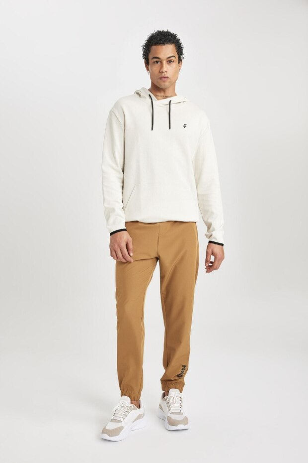 Fit Woven Jogger Sweatpants - Slim Fit, Double Pockets, Slim Fit C1212Ax24Sp