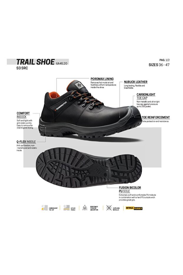 Trail Shoe S3 | SRC İş Ayakkabısı - 6