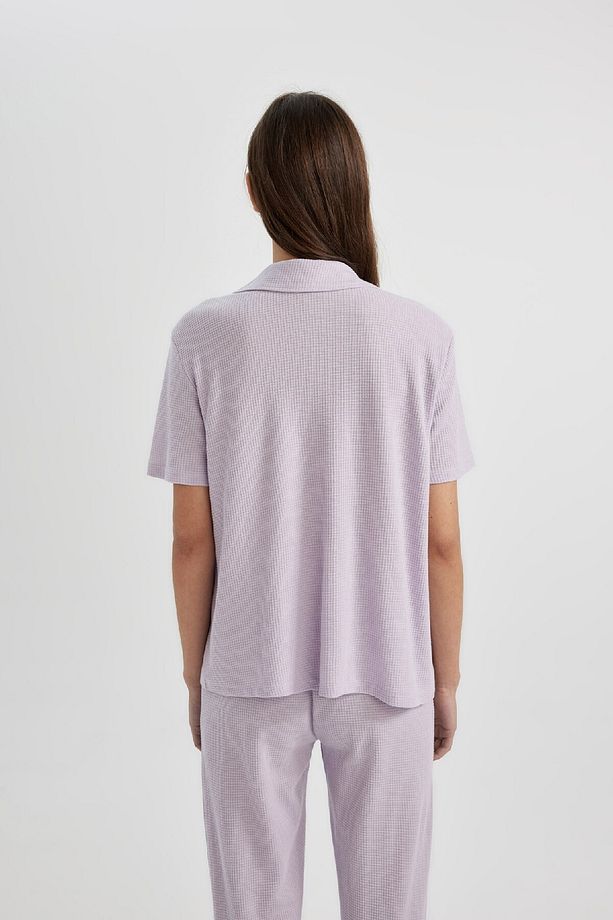 Kısa Kollu Pijama Üstü-fall In Love B6189ax24sp - 4