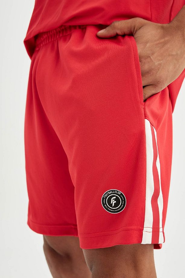 DeFactoFit Standart Fit Sporcu Kısa Paça Ağır Kumaş Şort C1750AX24SM - 5