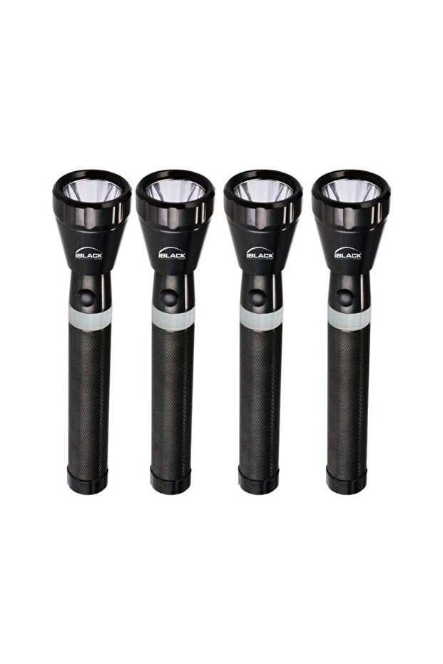 IB 1555 Rechargeable LED Flash Light 4 in 1 Combo, Range 1200 Meter - 1