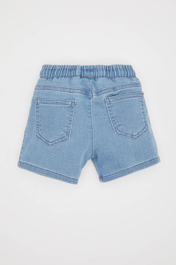 Erkek Bebek Bağcıklı Jean Şort C2307a524sm - 4