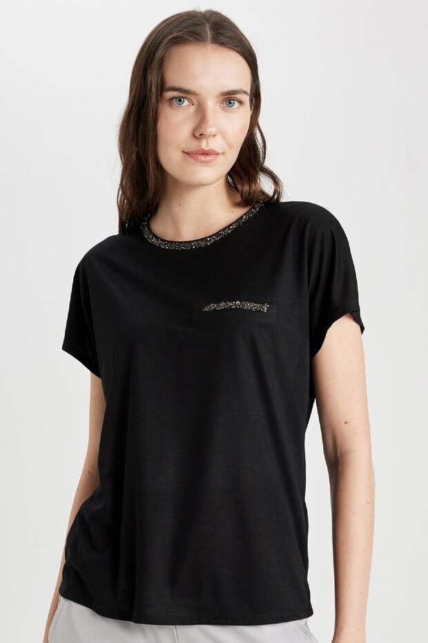 Crew Neck Short Sleeve T-Shirt K7701az24sp