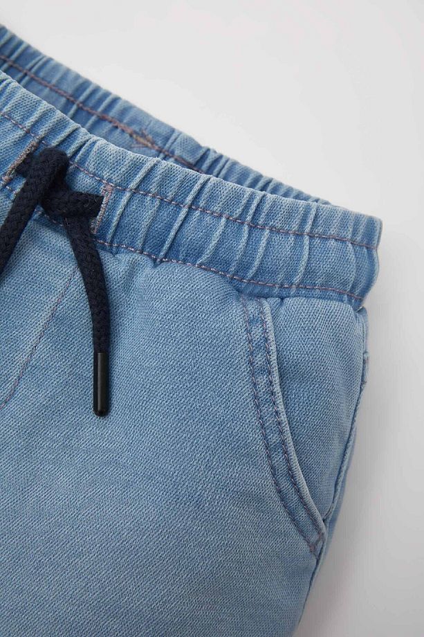 Erkek Bebek Bağcıklı Jean Şort C2307a524sm - 2
