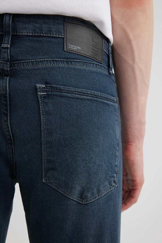 Sergio Regular Fit Normal Kalıp Normal Bel Boru Paça Jean Pantolon B4538ax24sp - 7