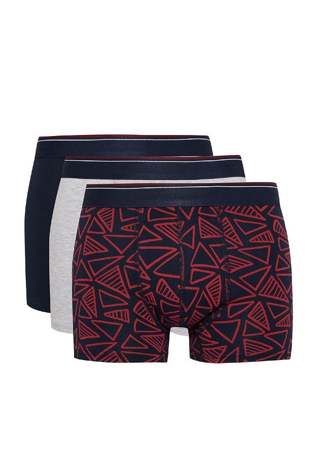 Regular Fit Baskılı 3'lü Boxer C3270ax24cw - 1