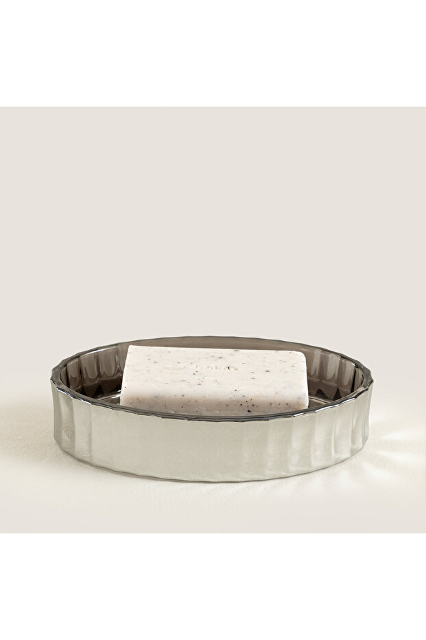 Fudes Soap Dish Transparent/Silver - 4