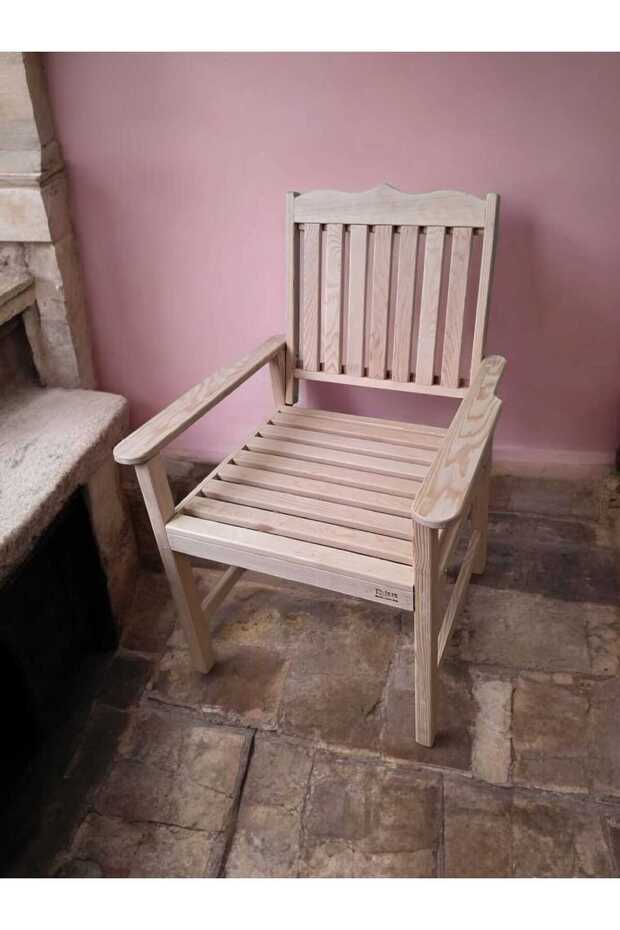 Tekli Ahşap Koltuk - 1