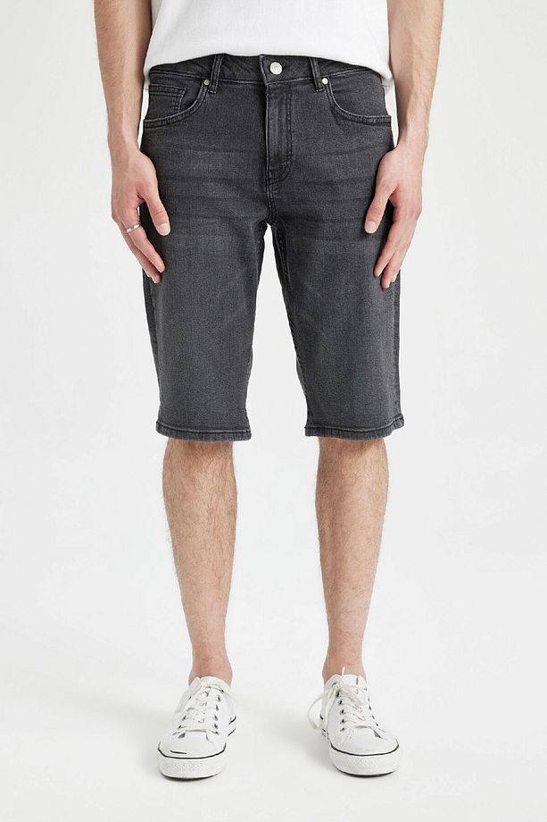 Regular Fit Jean Bermuda Şort A4804AX24SM - 1