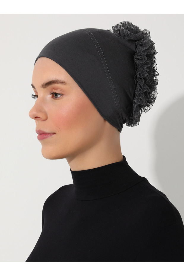 Topuzlu Bone - Antrasit - Tuva - 4