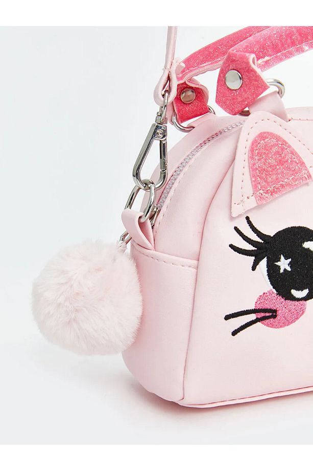 LCW ACCESSORIES Pembe Hayvan Figürlü Kız Çocuk Omuz Çantası - 2