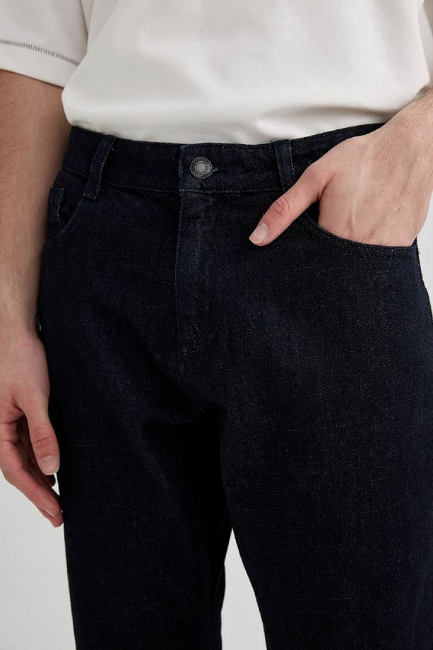 Relaxed Carrot Fit Rahat Kalıp Normal Bel Normal Paça Jean Pantolon C4432ax24sp - 5