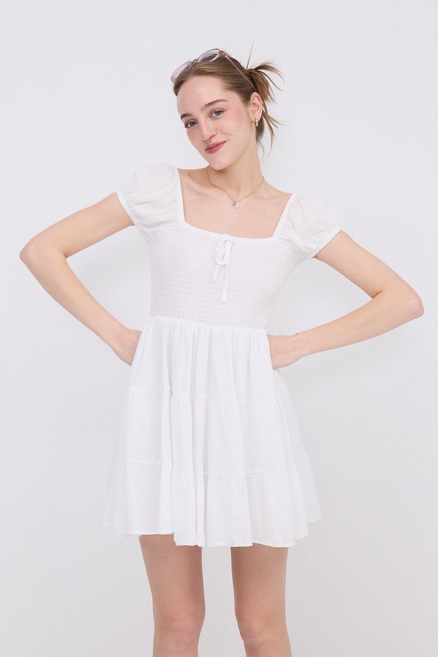 Gipeli Mini Elbise E17078 - 4
