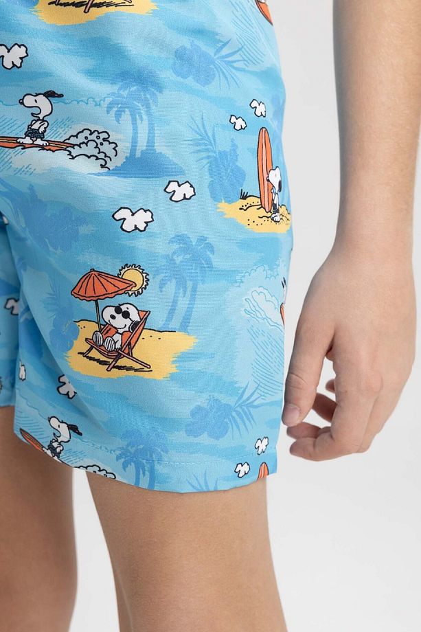 Erkek Çocuk Snoopy Deniz Şortu C3581A824HS - 4