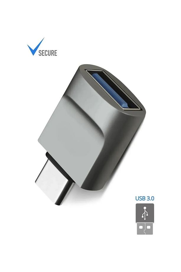 Tüm Type-c Cihazlara Uyumlu Type-c To Usb 3.0 Veri Aktarımı Macbook Flash Bellek Mouse Çevirici - 1