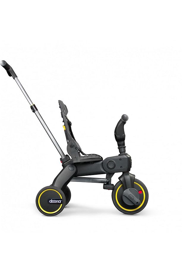Liki Trike Tek Parça Katlanır 3 Tekerlekli Bebek Bisikleti S1 - Hound Grey - 4