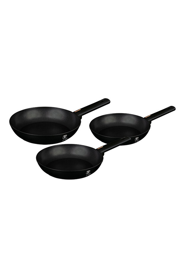 Monaco Collection 3-Piece Titanium Surface Pan Set - 1