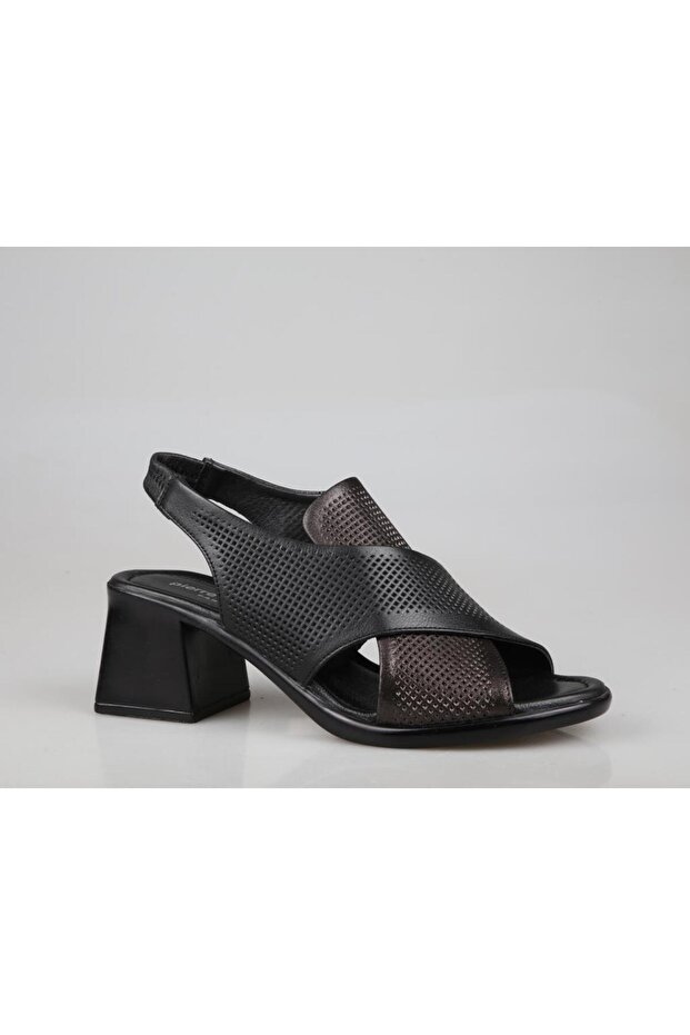 Pc-54592 Black Women's Heeled Shoes