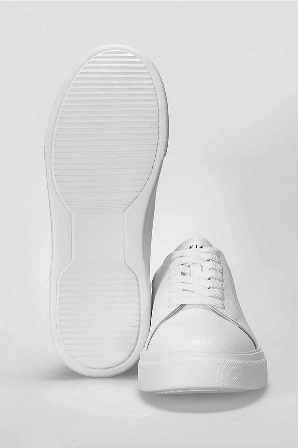 Tommy Erkek Deri Sneaker Ayakkabı - 5