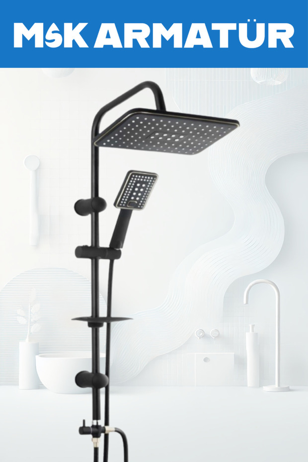 SİYAH LÜKS DUŞ ROBOT - 1