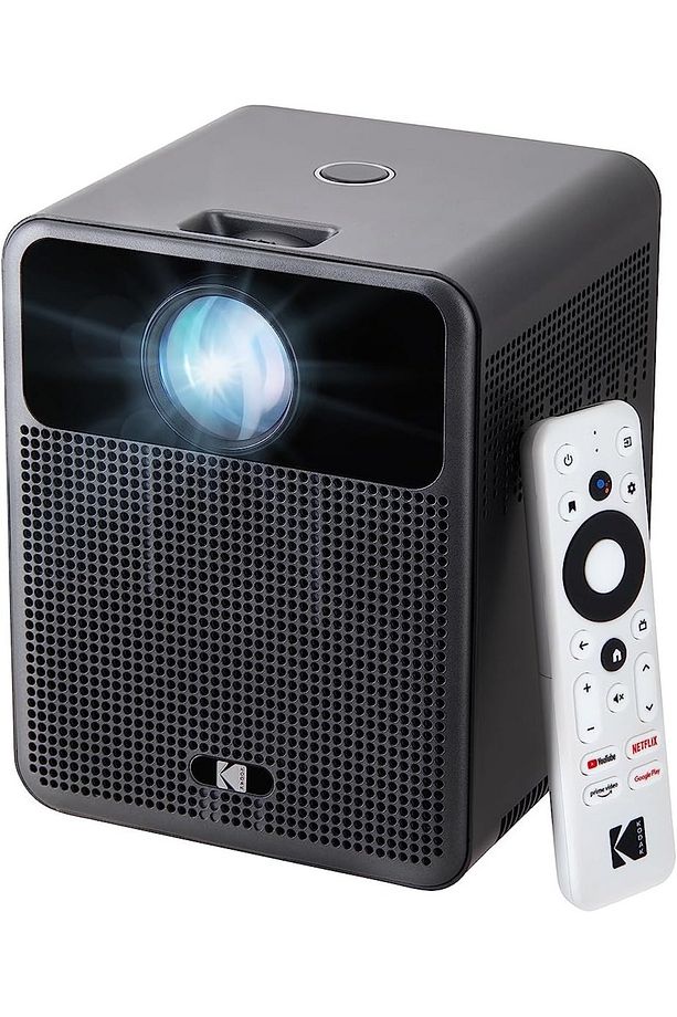 FLIK HD10 Akıllı Projektör, Android TV, 1080P FHD, Google Asistan, Wi-Fi, Bluetooth, 2000:1 Kontrast - 1