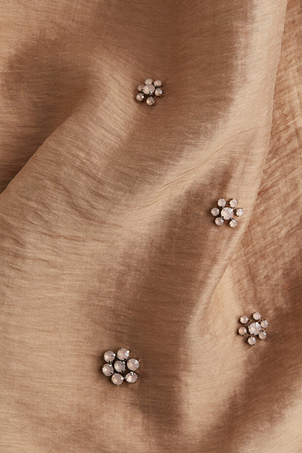 İşlemeli İnce Etek - 4