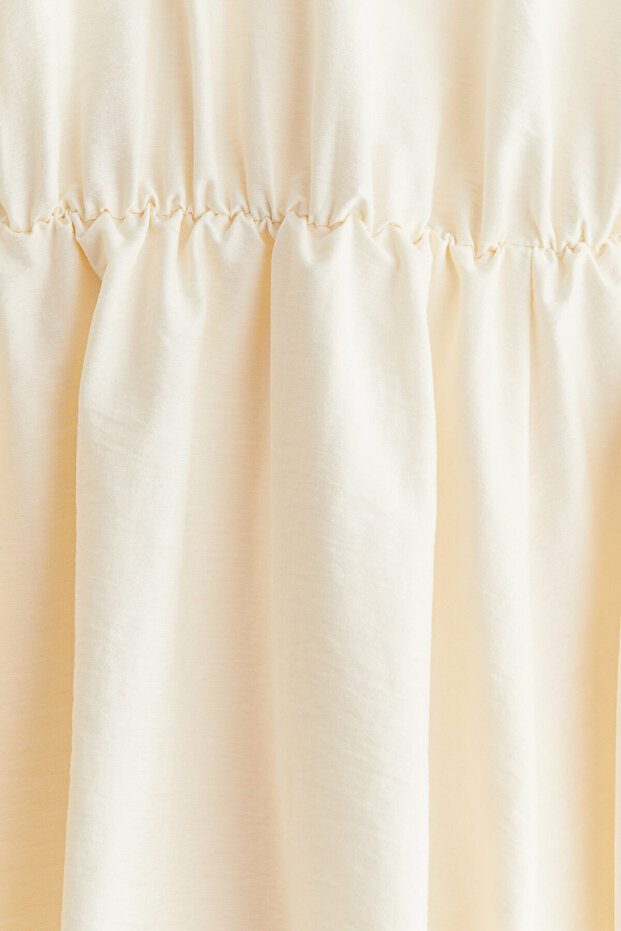 Balon Etekli Elbise - 4