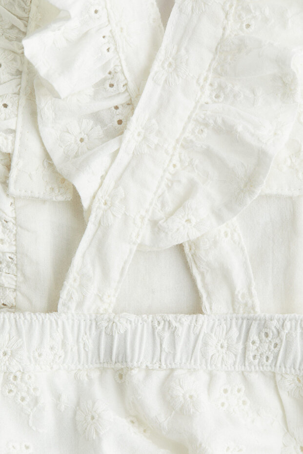 Pamuklu Tulum Şort - 2