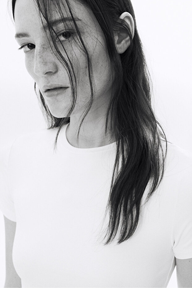 Kısa Mikrofiber Tişört - 2