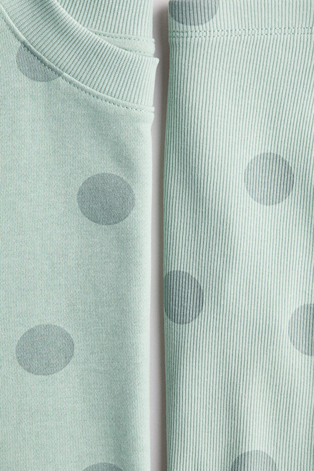 2 Parçalı Sweatshirt ve Şort Set - 2