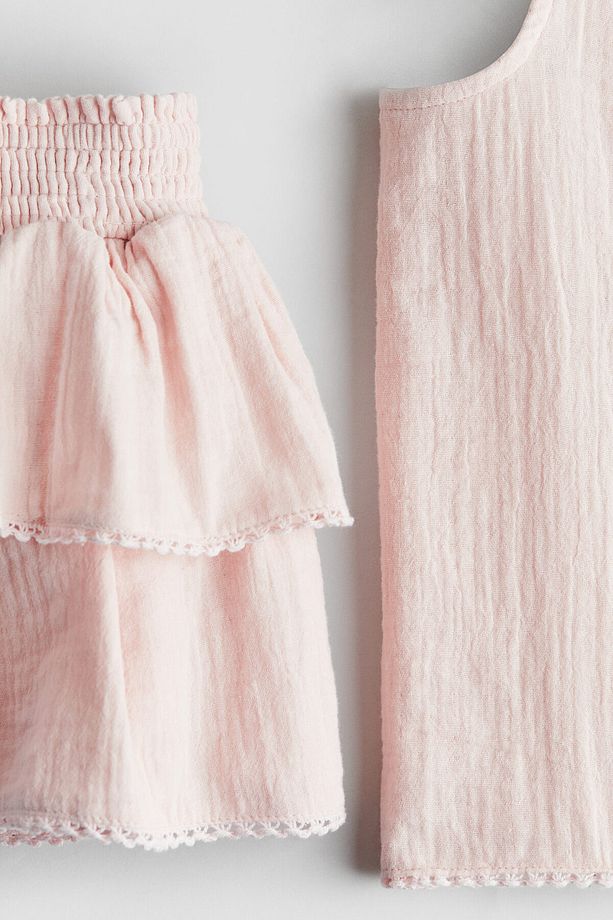 2 Parçalı Pamuklu Muslin Set - 2