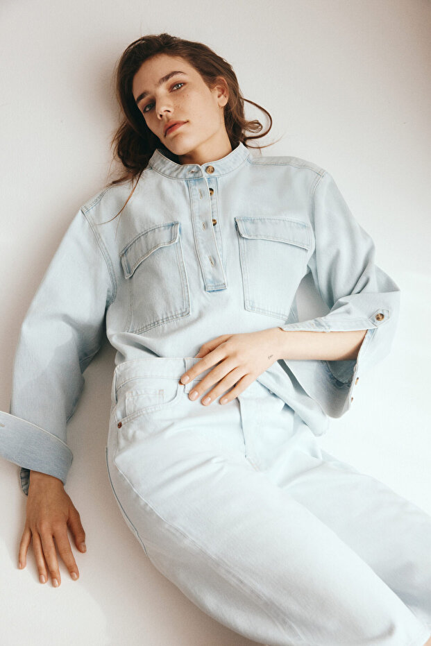 High Knee Kot Şort - 3