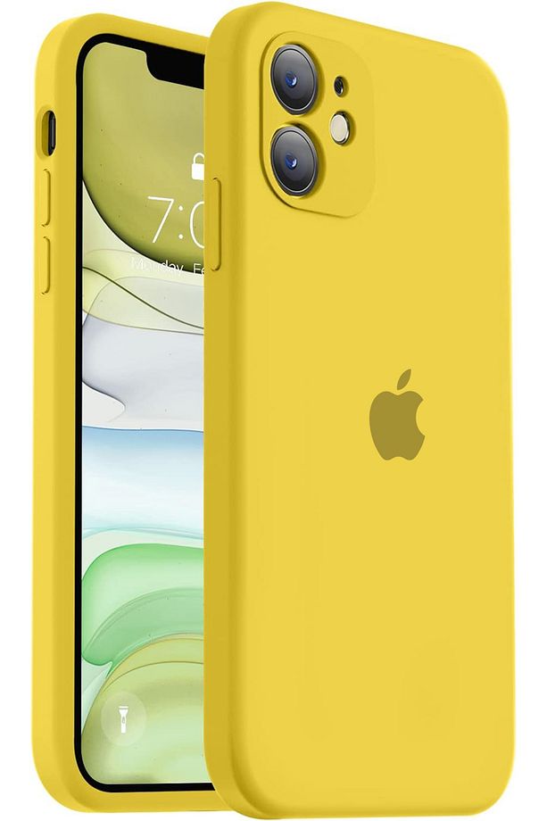 Iphone 11 Kılıf Uyumlu Sarı,[kamera Korumalı] [yumuşak Çizilmez Mikrofiber Astar] (SINIRLI STOK) - 1