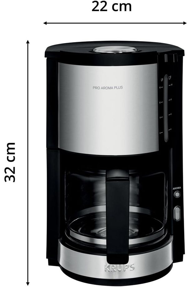 KM321 ProAroma Plus Filtre Kahve Makinesi, 10 Fincan, 1100W, Paslanmaz Çelik Detaylı - 3