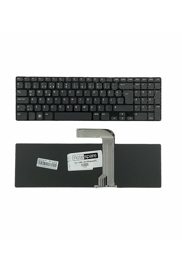 Dell ile Uyumlu Inspiron P17F005, P17F006, P17F007 Notebook Klavye Siyah TR - 1