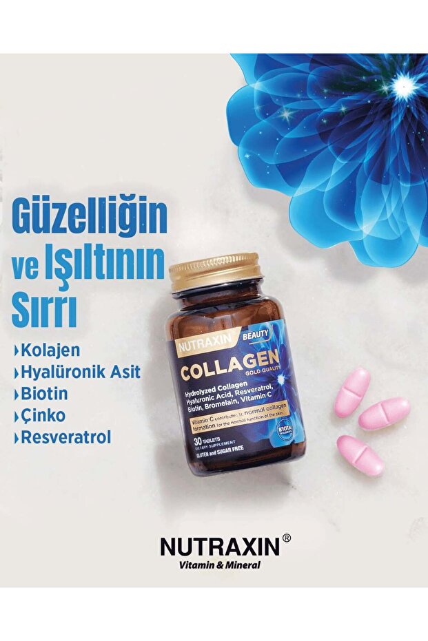 Hidrolize Kolajen 30 Tablet Tip1,tip3 4'lü - 6