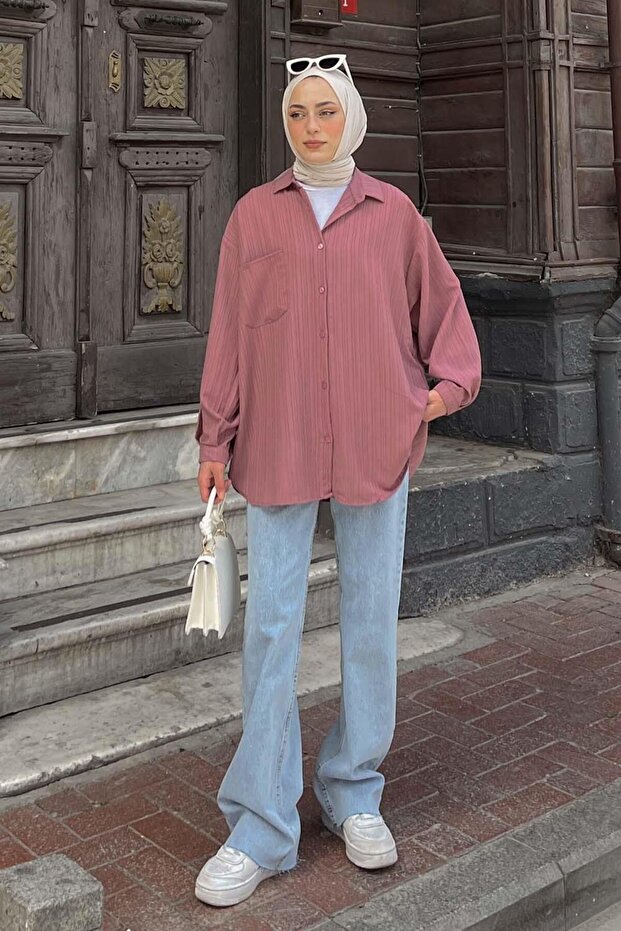 Kraşlı Gömlek Gül - 1