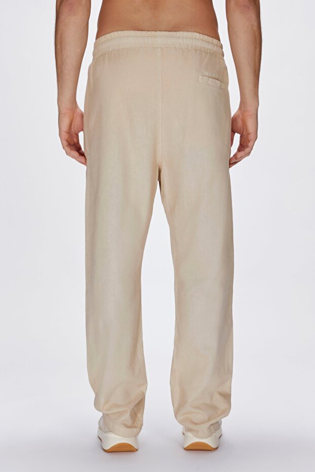 Flow Bej Erkek Pantolon - 5