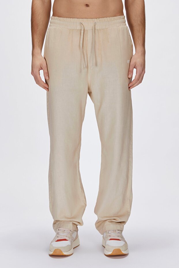 Flow Bej Erkek Pantolon - 1