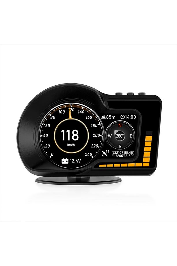 F15 HUD OBD Gelişmiş Fonksiyonlu Araç Veri Ekranı Head Up Display - 8