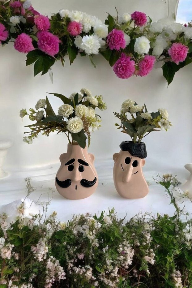 2 vaze decorative drăguțe