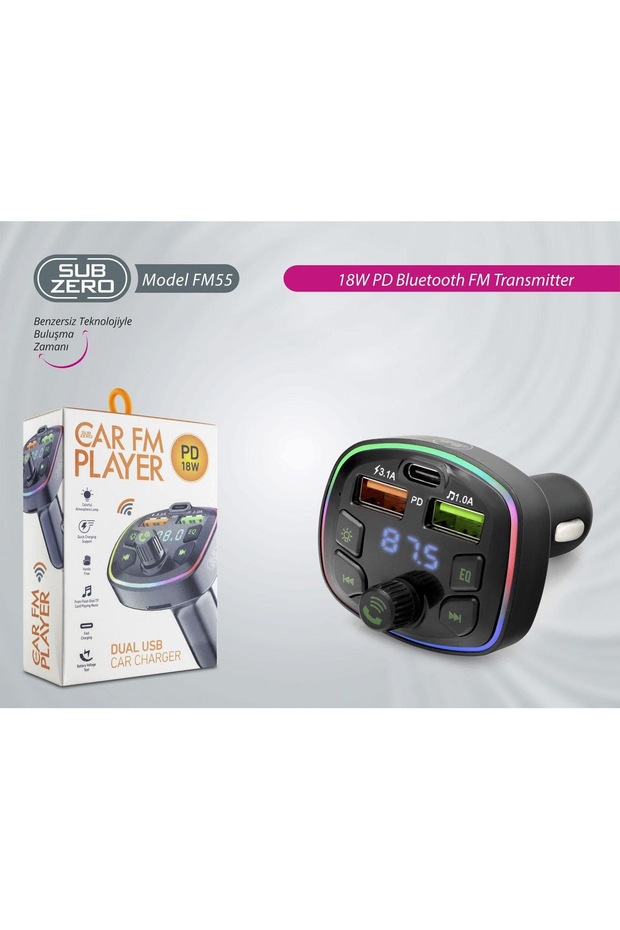 BLUETOOTH FM TRANSMİTTER FM55 - 2