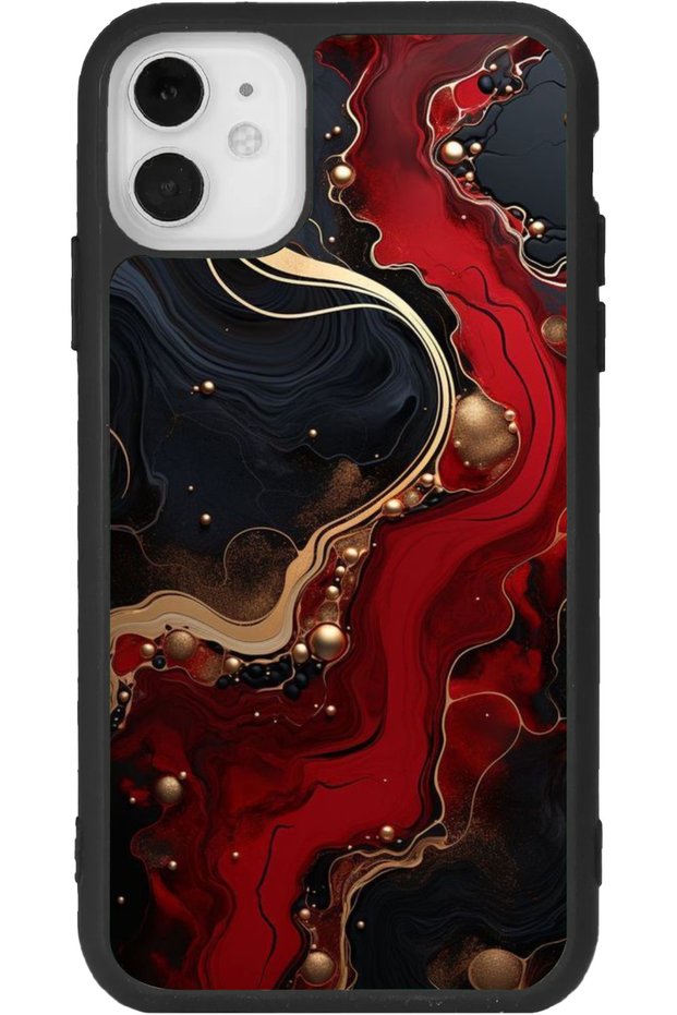Matte Compatible Black Case for iPhone 12 – Soft Silicone, Protective, Shock Absorbing Cover