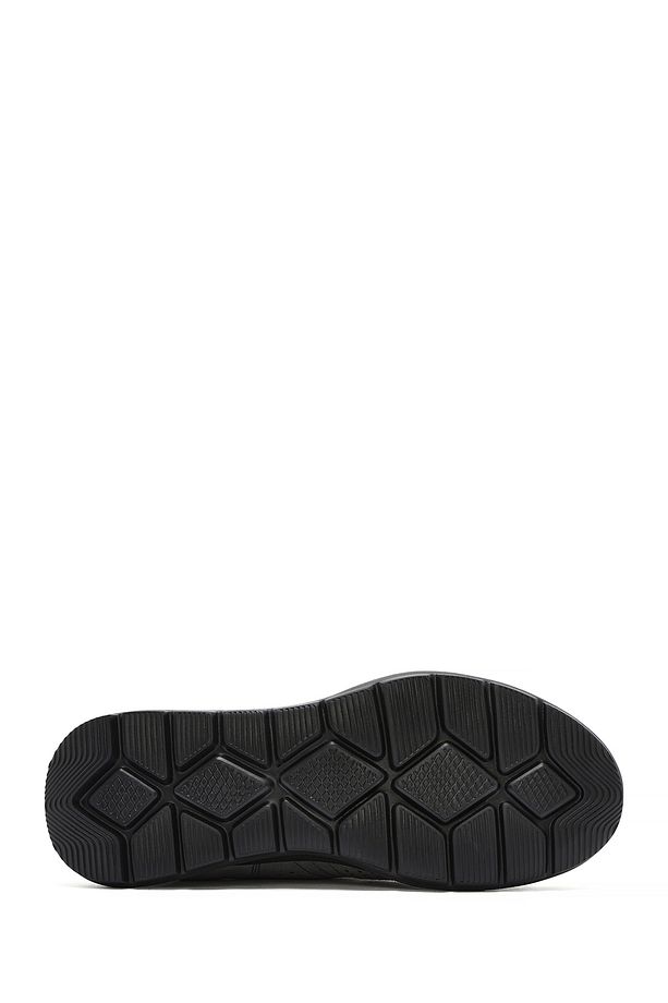 Erkek Gri Bağcıklı Nubuk Deri Sneaker 25SFD6413V3 - 4