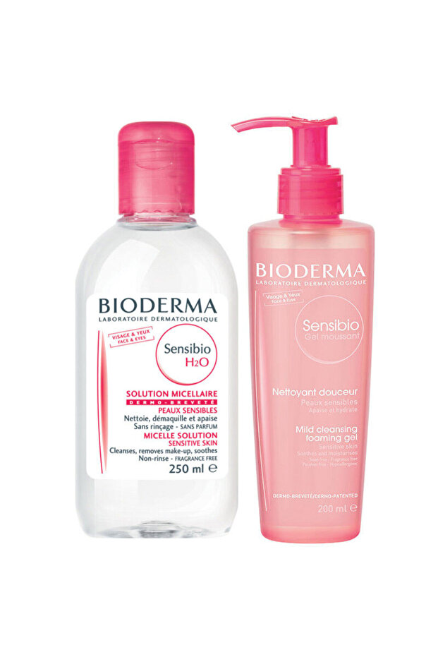 Sensibio H2o 250ml Sensibio Cleansing Foaming Gel 200ml - 1