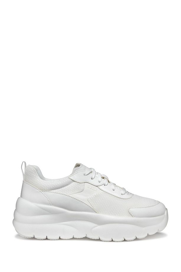 Kadın Beyaz D Xtors D - Mesh + Geobuck Bağcıklı Kalın Tabanlı Sneaker D551FD01454C1000 - 1