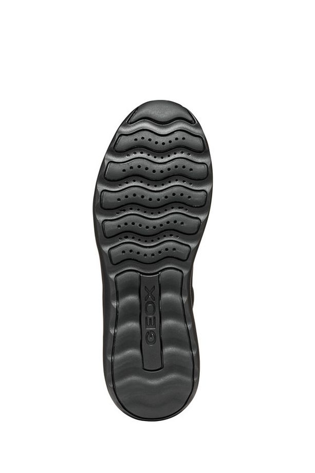 Erkek Siyah U Xtors D -Mesh + Suede Bağcıklı Deri Sneaker U55LFD01422C9999 - 6