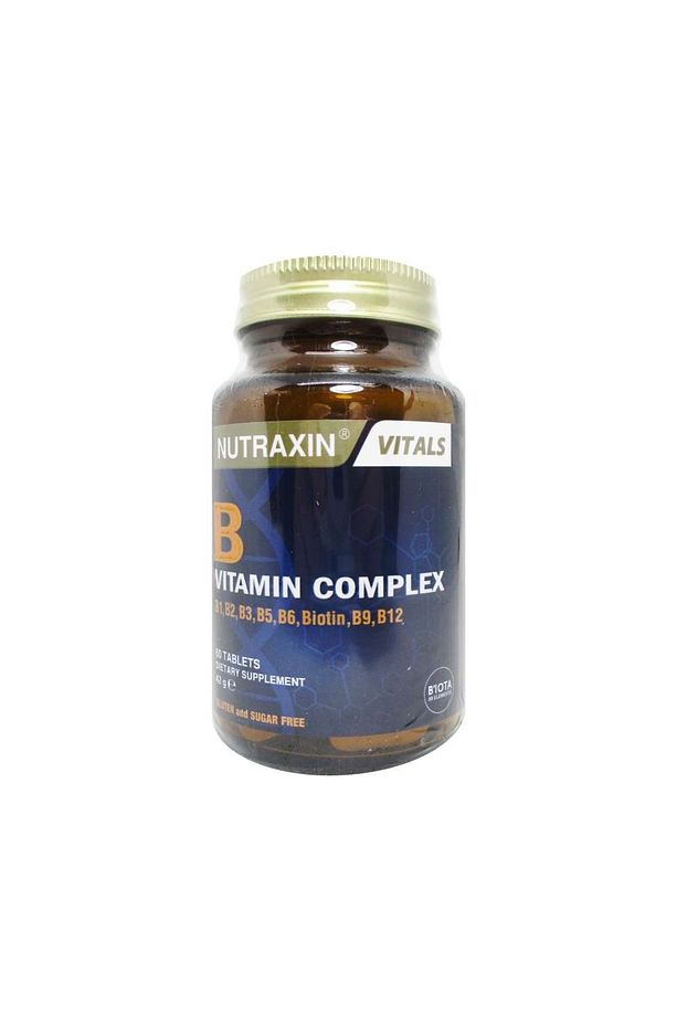 B Complex Vitamin 60 Tablet B1, B2, B3, B5, B6, B12 - 3