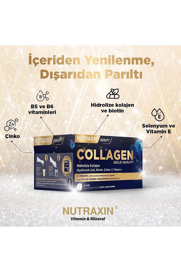 Collagen 30 Saşe 10.000 Mg Tip 1 Tip 3 Ananas Aromalı 2'li - 3