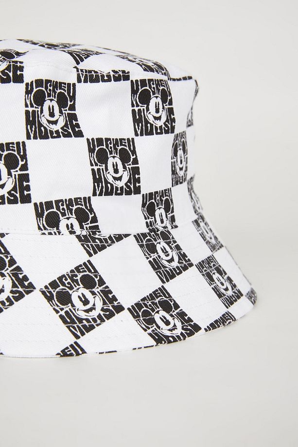 Kız Çocuk Disney Mickey & Minnie Desenli Gabardin Bucket Şapka C0596a824sm - 3